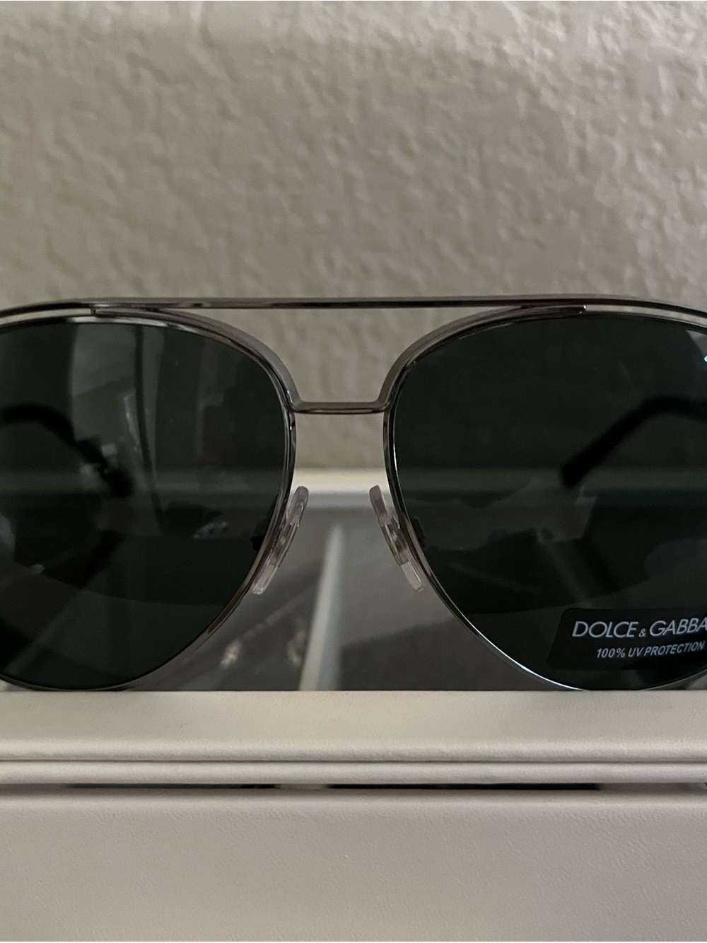 Y2K Dolce & Gabbana Unisex Aviator Sunglasses NWOB